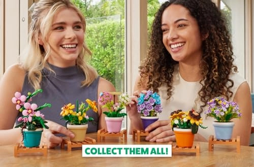 Garden Pot Plants Building Bricks Collection - Sunflower 233 pcs