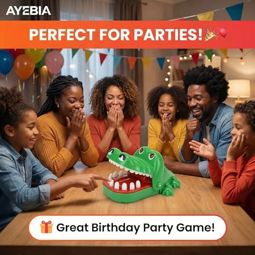 Crocodile Dentist - Bite Finger Game Green