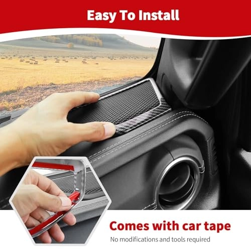 A Pillar Speaker Frame Trim Cover - Jeep Wrangler JL 2018-2024