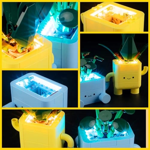 Light Kit for LEGO 10349 Happy Plants - Plastic