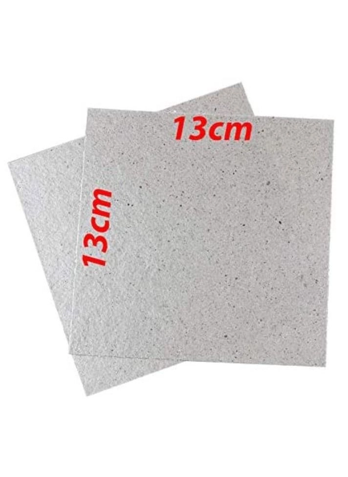 Waveguide Cover Plates - 13x13cm MICA Pack of 2pcs