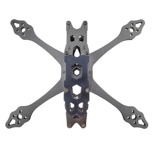 X Type Split Carbon Fiber Frame Kit - 5 Inch 225mm wheelbase