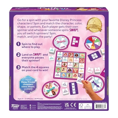 Disney Princess Pattern Party - English Preschool 1 piece(s)