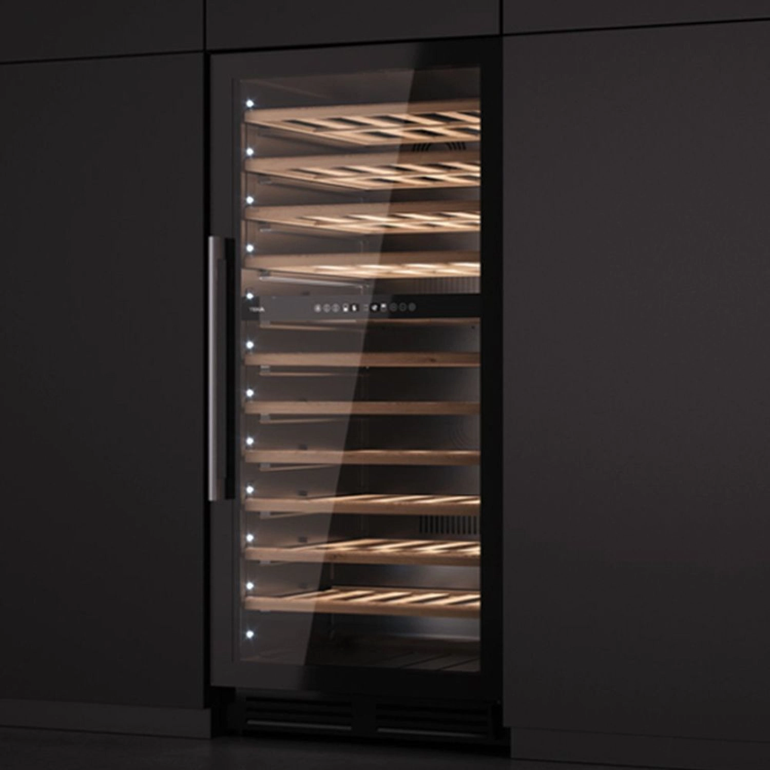 Free-Standing Wine Cooler - Dual Zone 110 bottle(s)