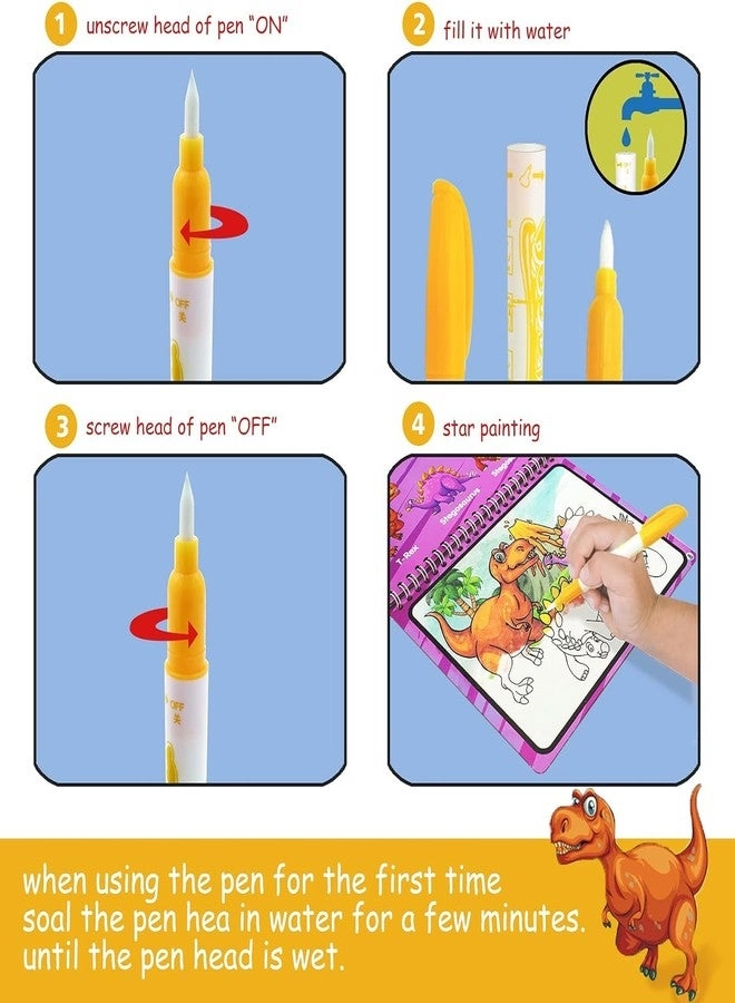 Magic Water Drawing Book - 3-5 1 pieces