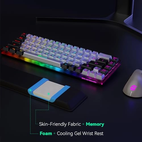 Wireless Gaming Keyboard and Mouse - Wireless