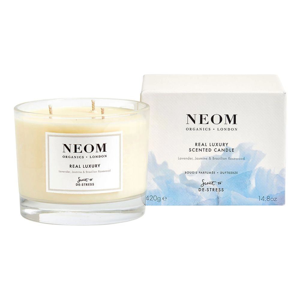 NEOM WELLBEING Real Luxury Scented Candle - Lavender / Jasmine / Brazilian Rosewood