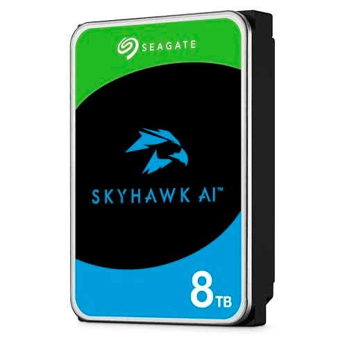 SkyHawk AI 3.5" 7200rpm 256MB SATA III (ST8000VX004) - 8TB