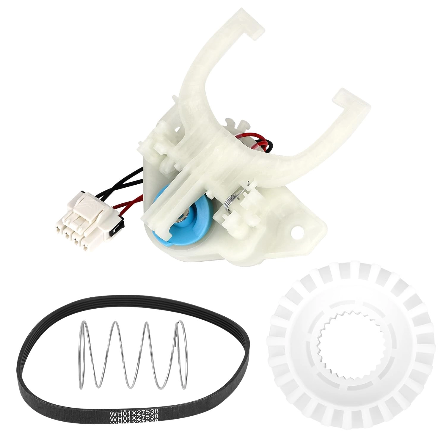 BTFO WH03X30517 - shift actuator + WH01X27538 - drive belt + WH05X24185 - clutch + WH01X24434 - spring