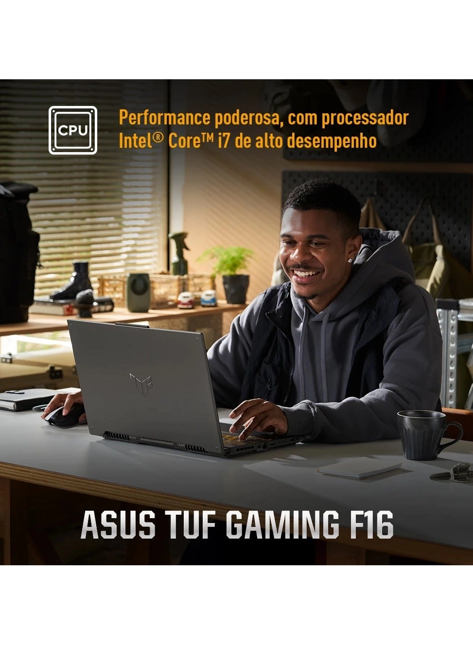 TUF Gaming F16 FX607VU-RL084AR - 16'' Core i7-13620H 16GB DDR5 512GB SSD