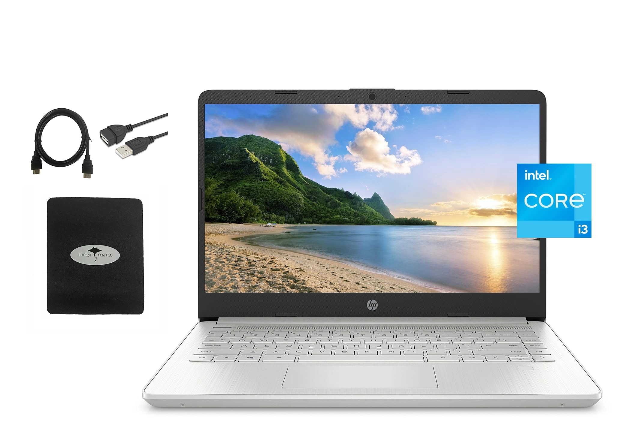 HP Full-HD IPS Laptop - 14'' i3-1115G4 8GB DDR4 256GB SSD