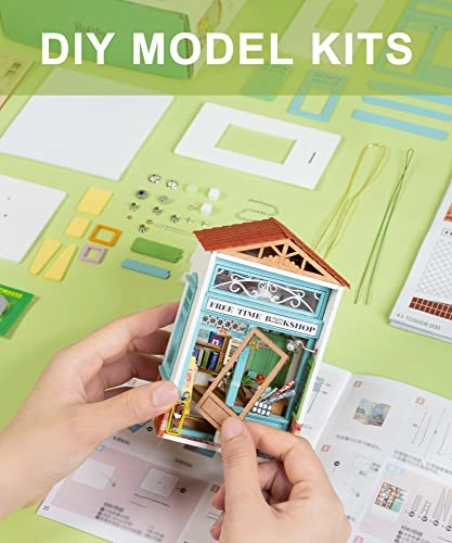 DIY Miniature Dollhouse Kit - Sam's Bookstore 1:24 Scale