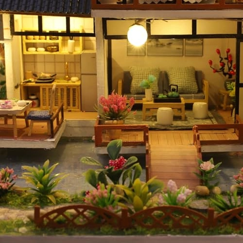 Miniature House Kit - Bamboo Stream Garden