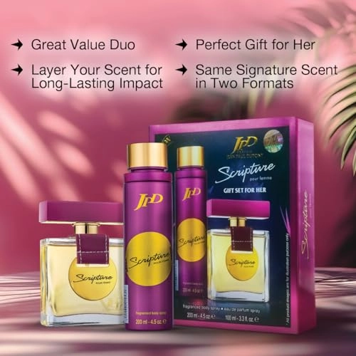 Scripture Pour Femme - 100ml Eau de Parfum + Body Spray - 200ml