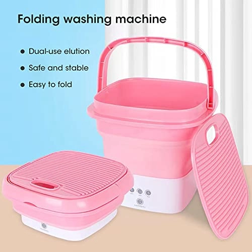 Folding washing machine