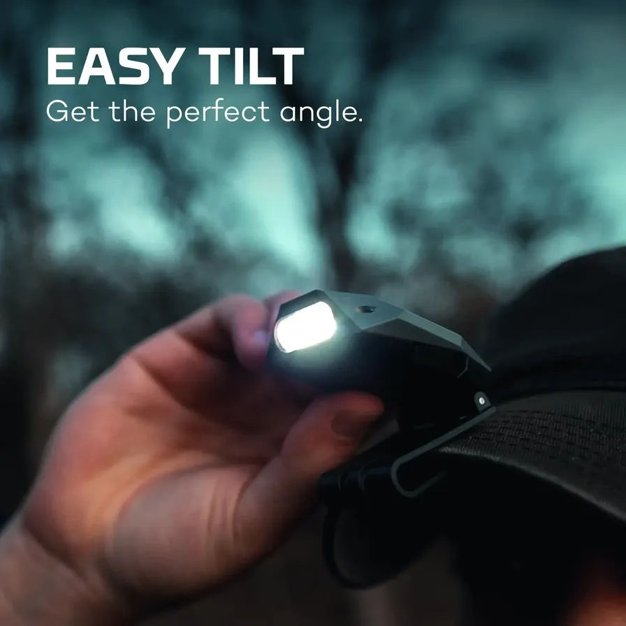 Einstein Cap Light - Rechargeable 50lm