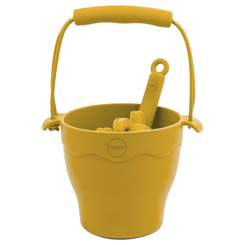 Beach Bucket Playset - Mango Yellow 5pcs