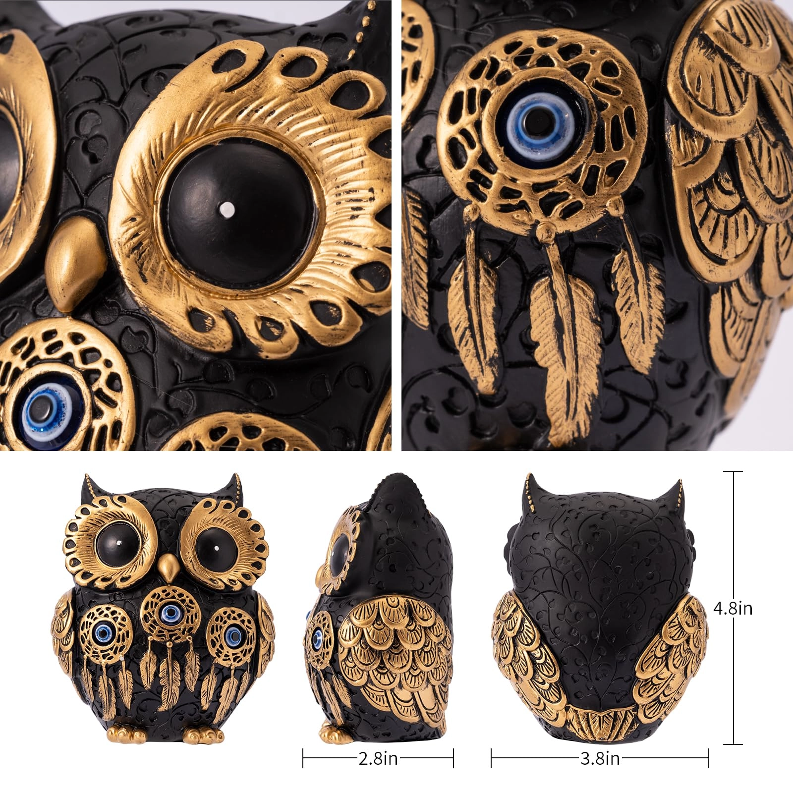 Owl Statue - Resin