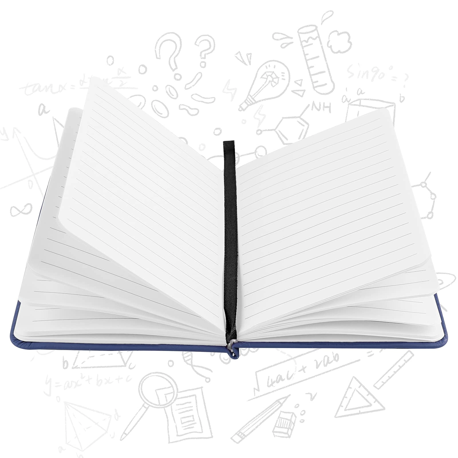 A6 Notebooks A6 Hardcover - Lined 100 Sheets