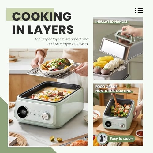 Electric Food Steamer - 15 Liters