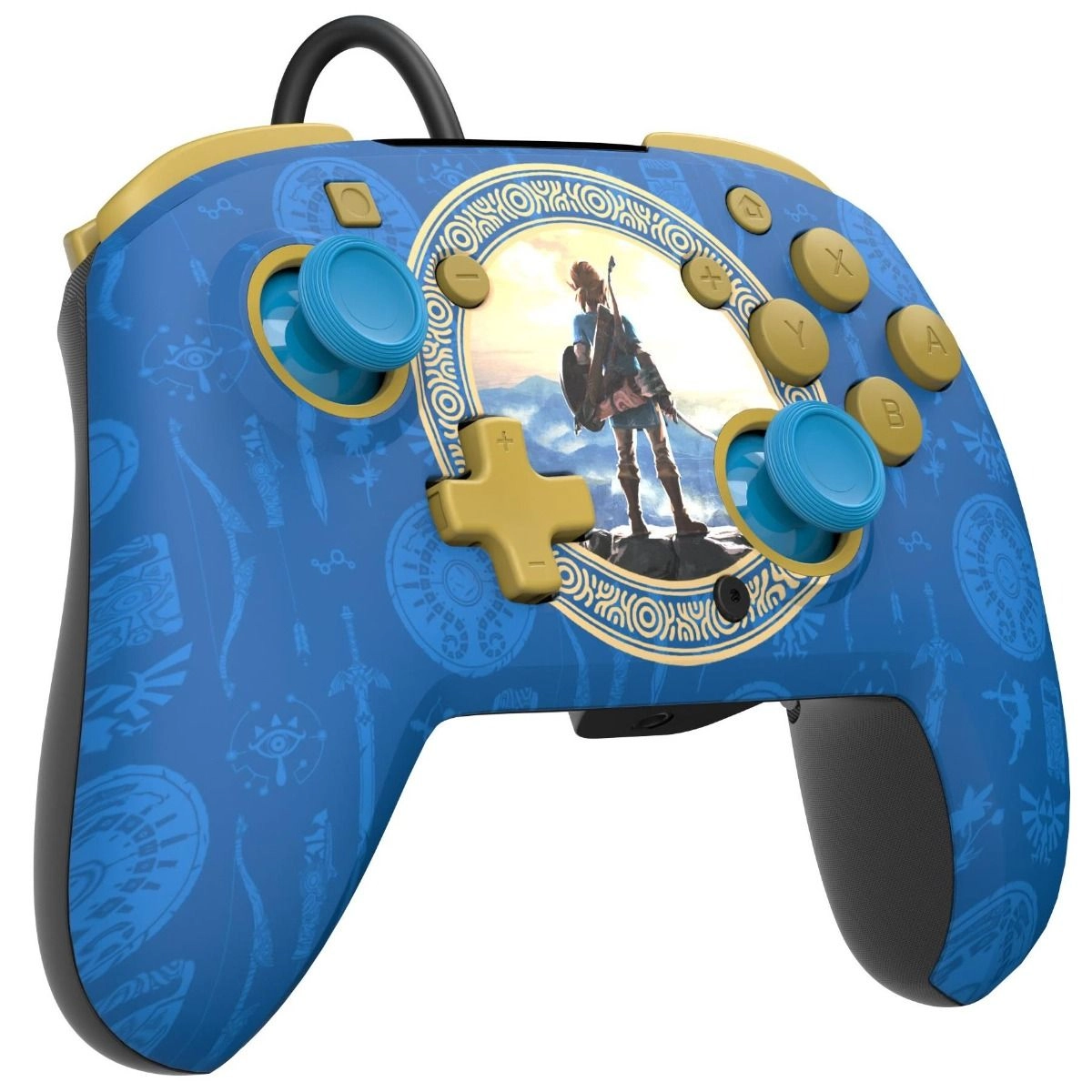 Rematch Wired Controller - Hyrule Blue Nintendo Switch