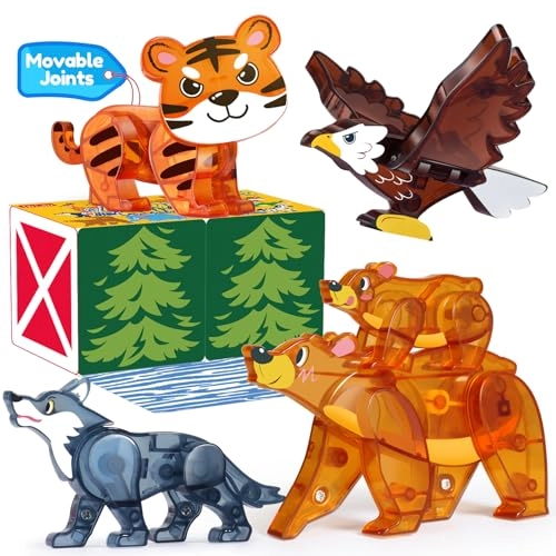 Magnetic Game Zoo Animal - 36 months - 12 years 5 pieces