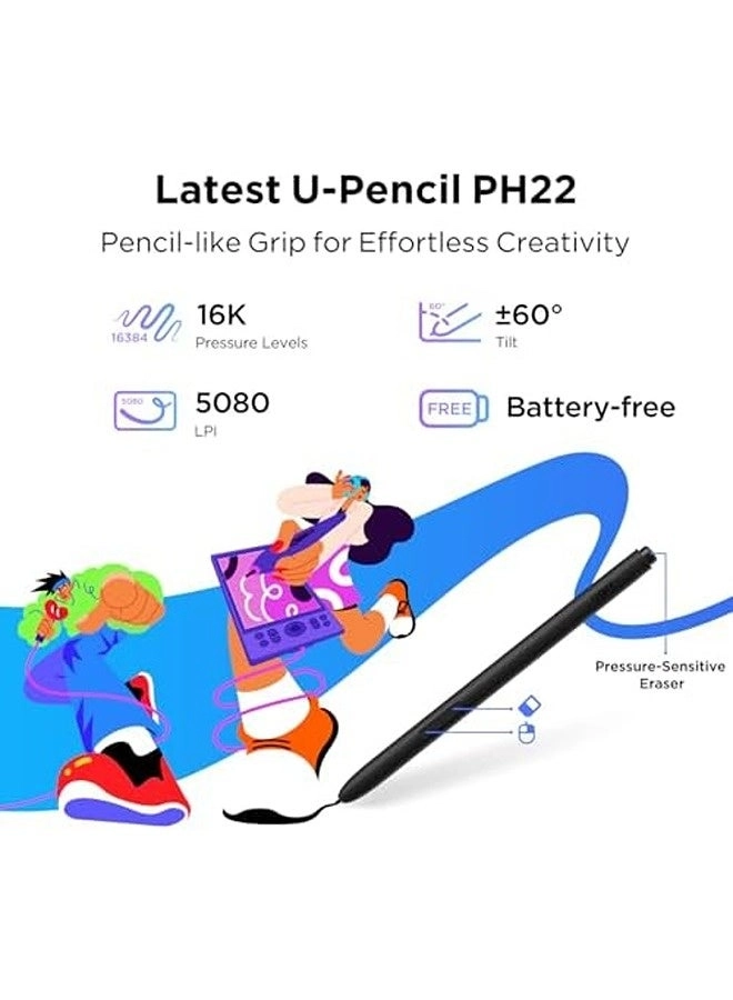UE16 - 16,384 Levels of Pressure Sensitivity