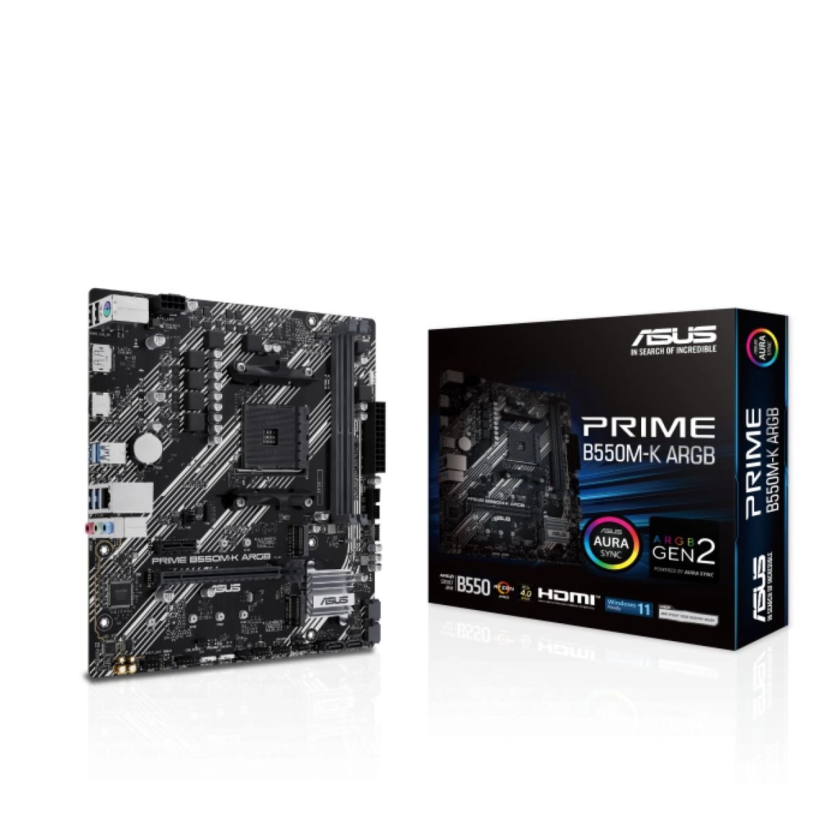 Prime B550M-K - MATX 128GB DDR4