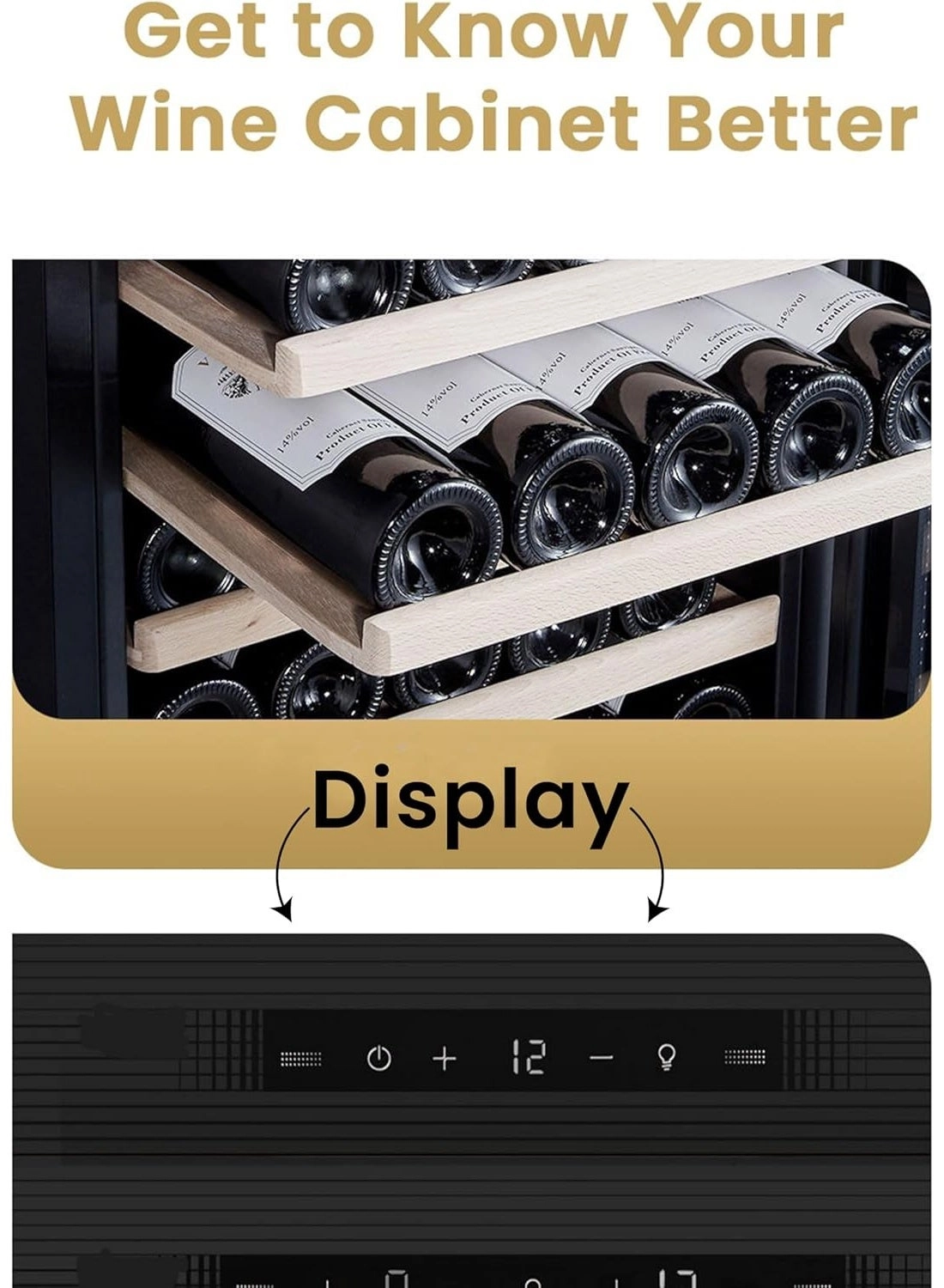 Wine Cooler - 108 Bottle Dual Zone