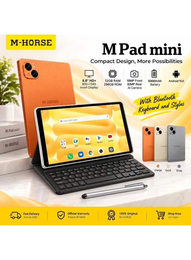M-HORSE M Pad Mini 8.8" LTE 12GB RAM 256GB