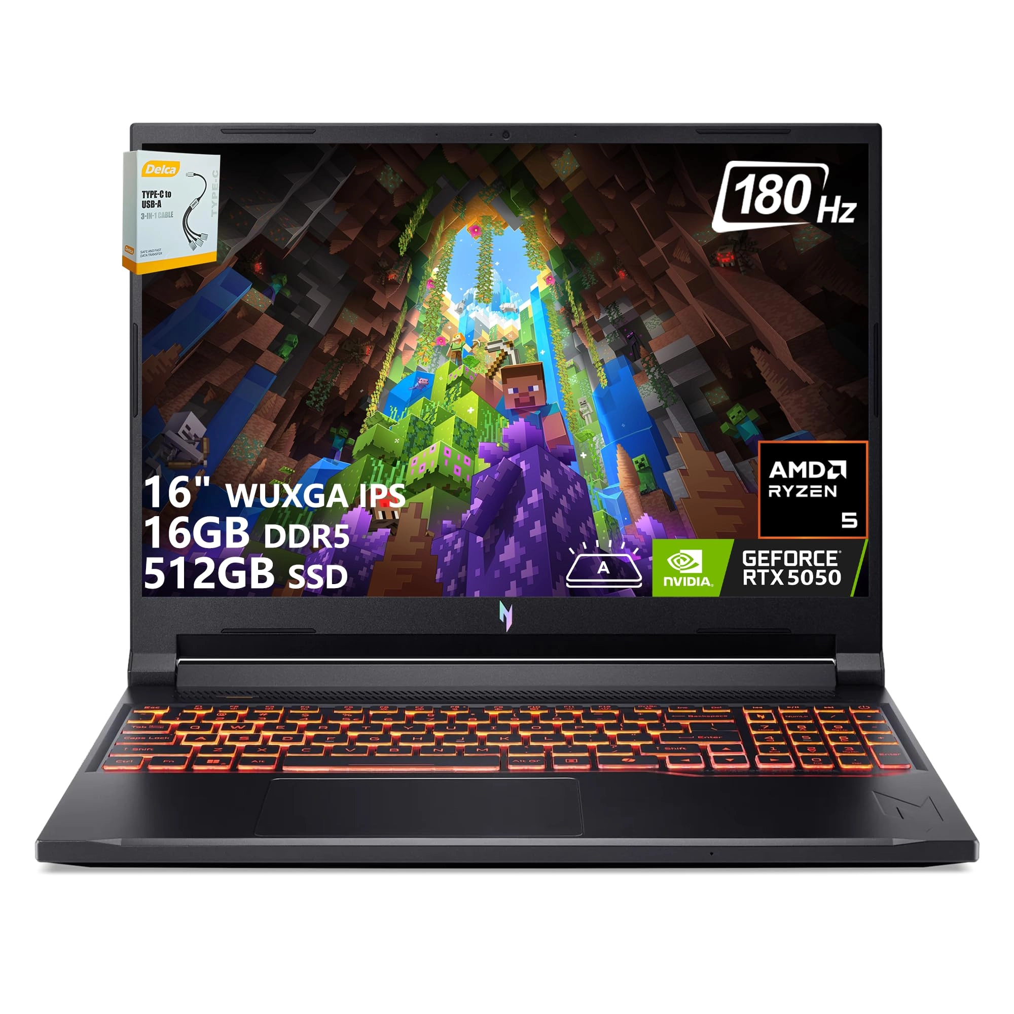 Nitro V 16 AI ANV16-42-R309 - 16'' Ryzen 5 240 16GB DDR5 512GB SSD