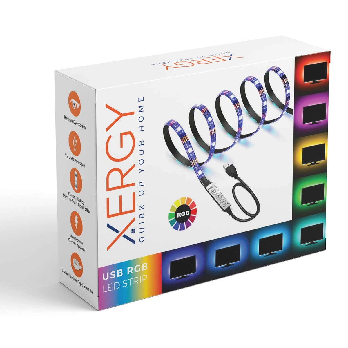 SRG Enterprises, SRG Enterprises 5050 RGB LED Strip Light - 3 Meter