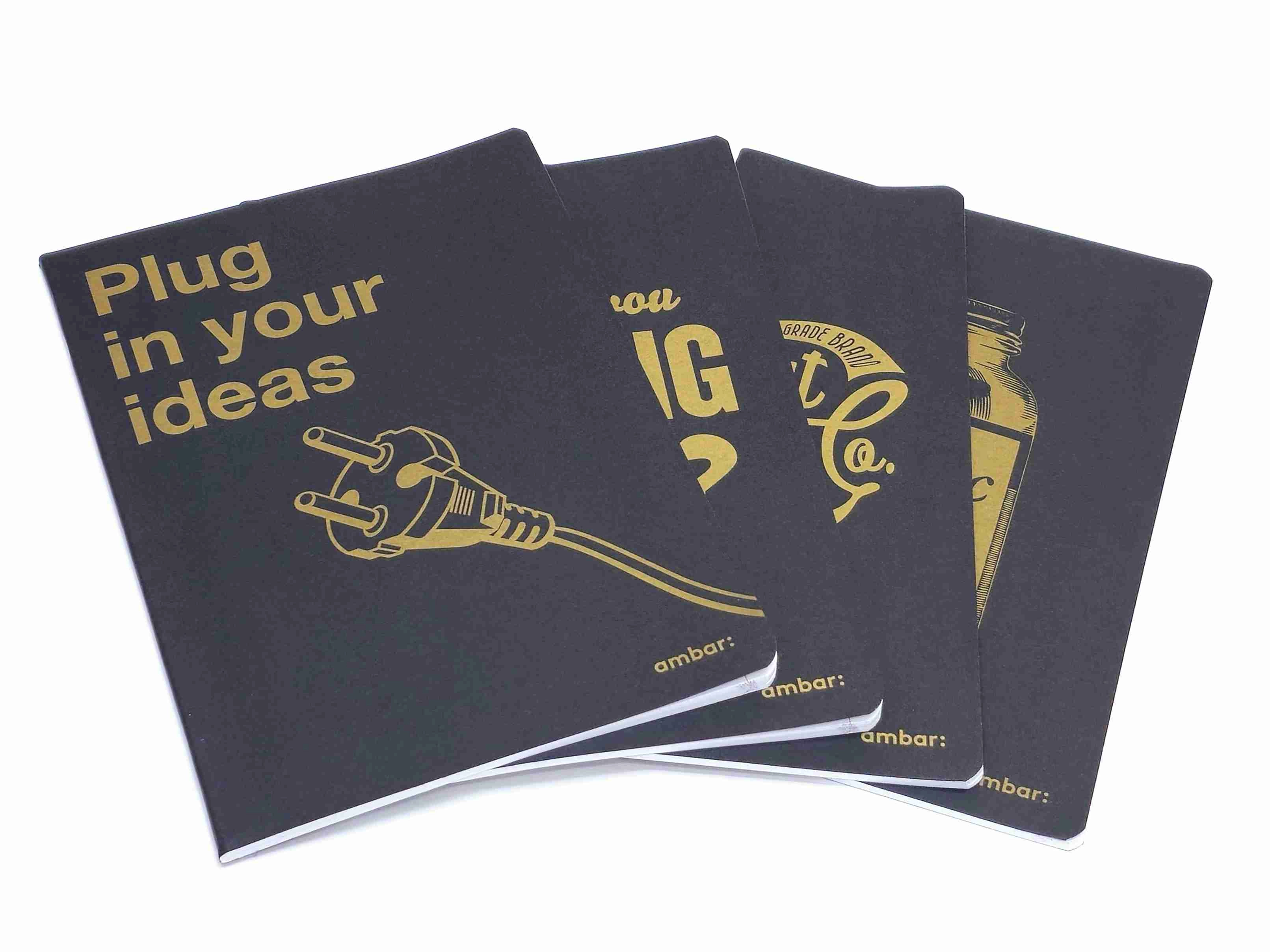 Ámbar Gold Ex Note Book A4 - Lined