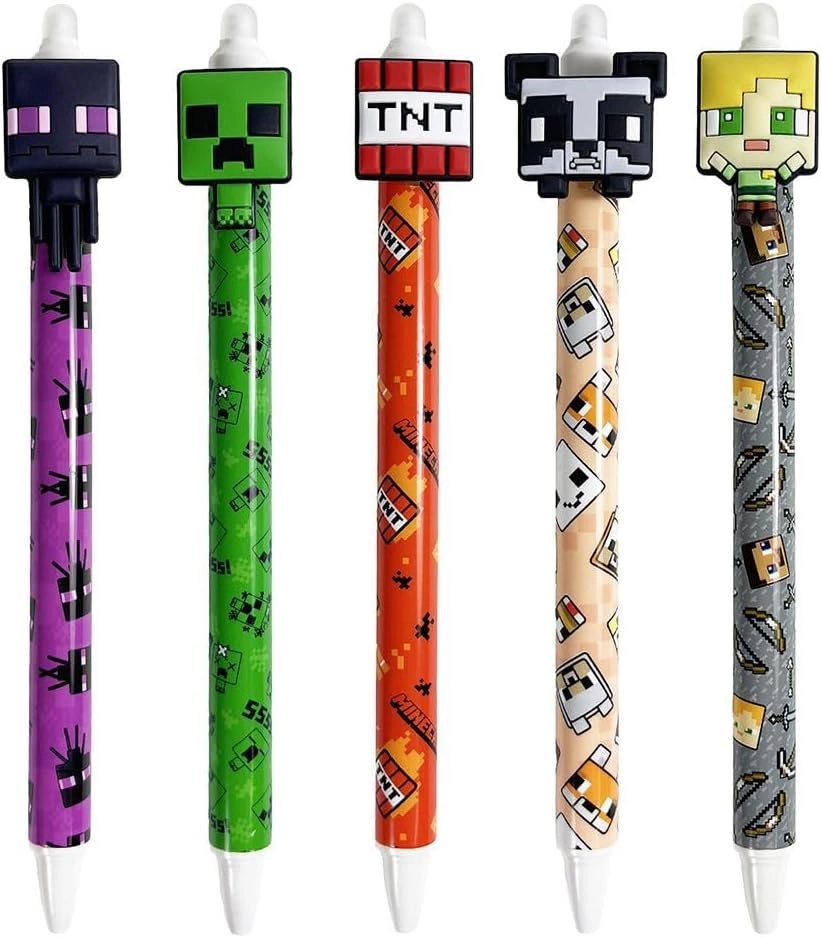 PYRAMID Minecraft Erasable Gel Pen - 1 Piece