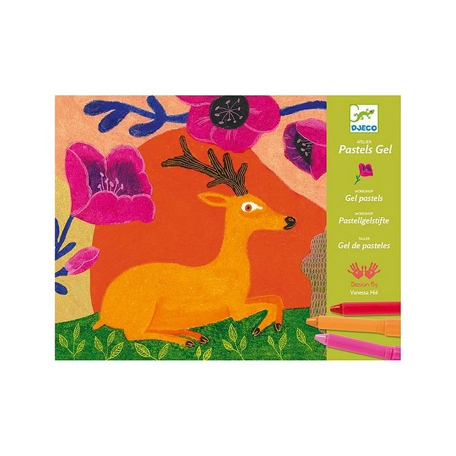 Workshop Wild Things - Gel pastels 8 to 12 Years