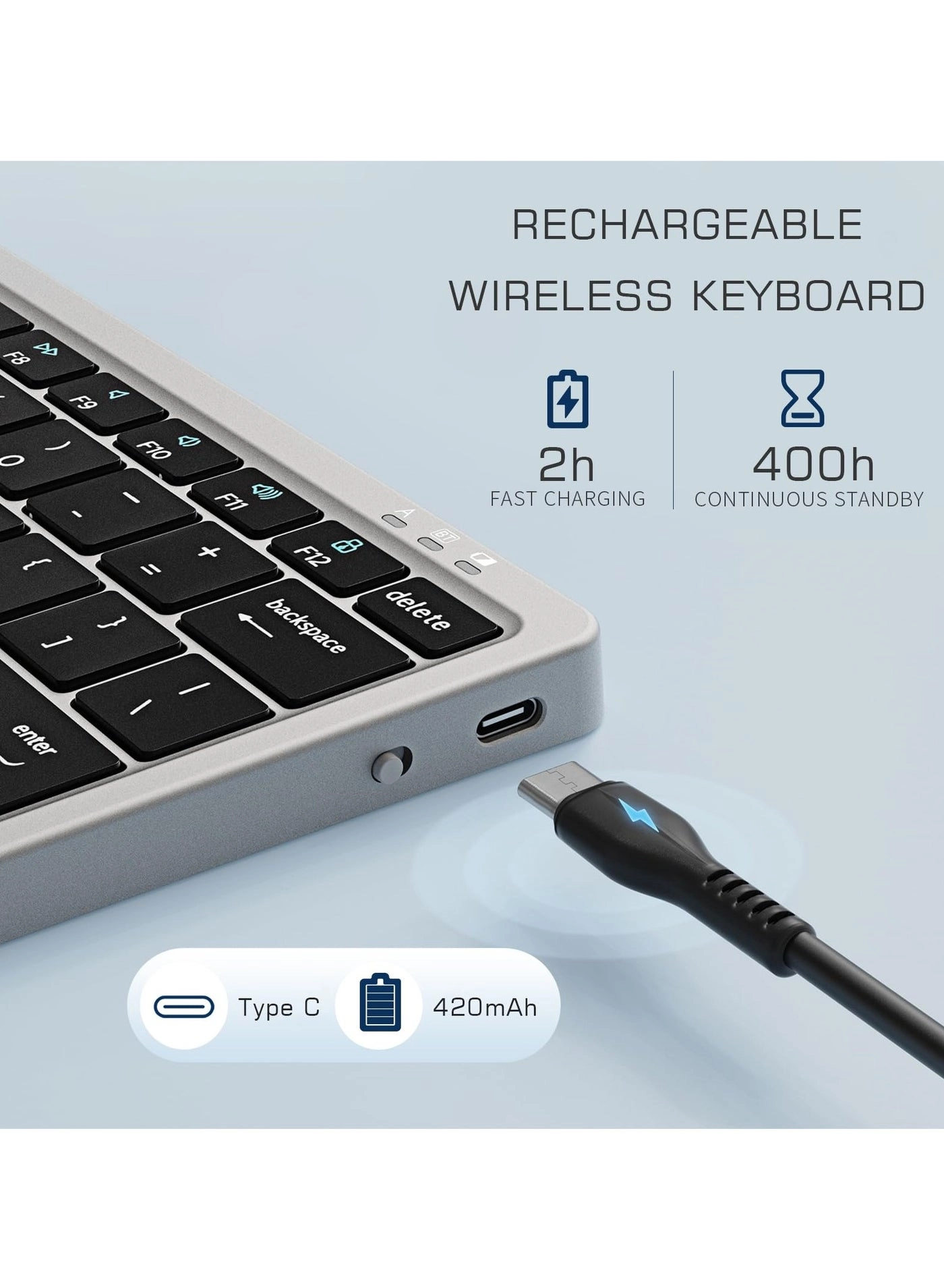 Portable Wireless Keyboard - Wireless