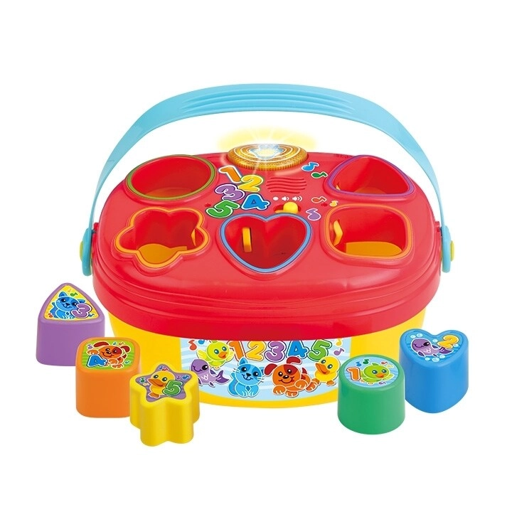Giggle 'N Learn Electronic Shape Sorter - 5 Shapes Light-up Button