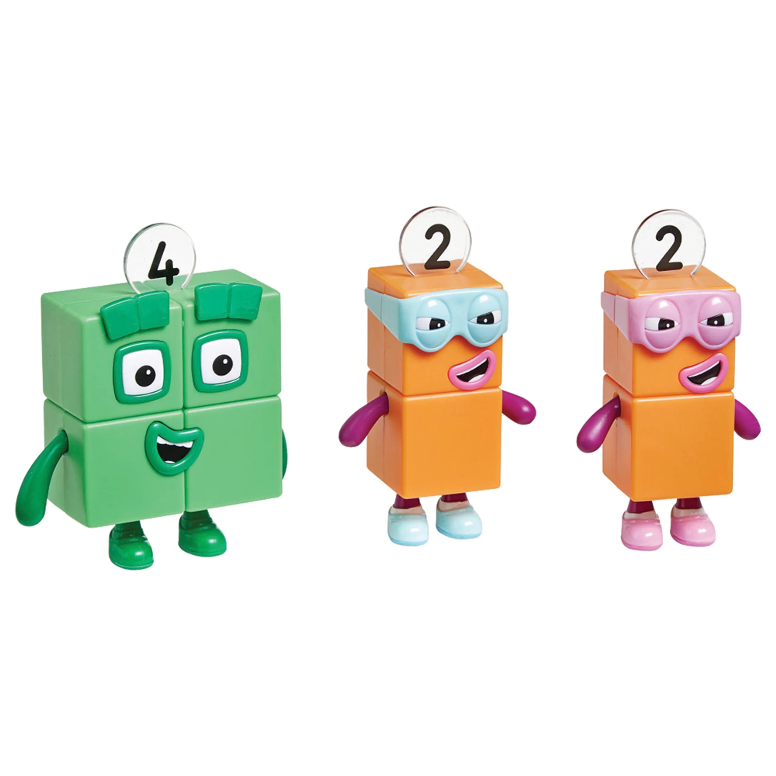 Learning Resources Numberblocks Four & Terrible Twos - 3 years & above 3 pieces