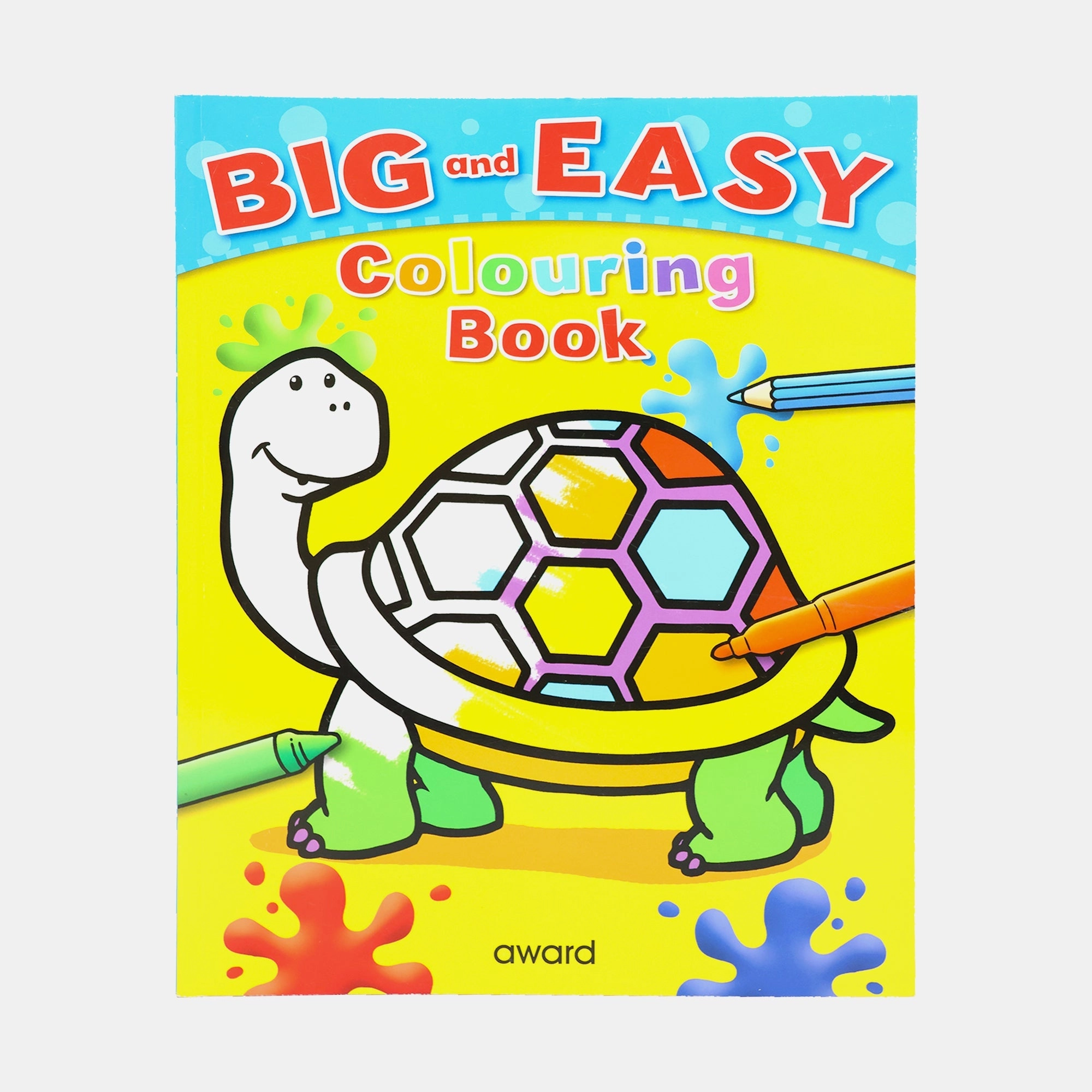Big and Easy Colouring Book - Tortoise