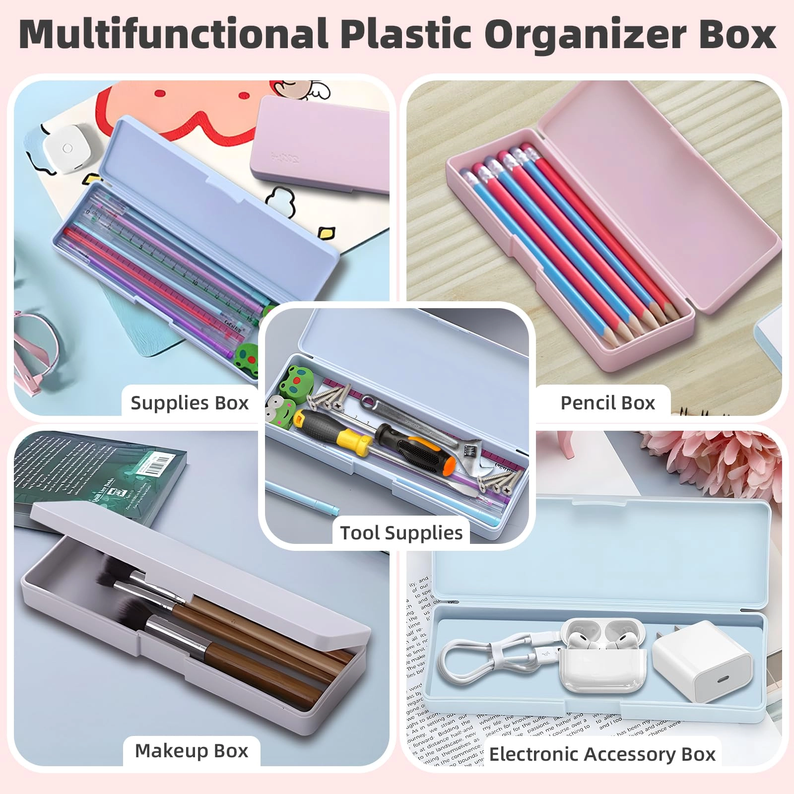 Pencil Box - 4 Piece