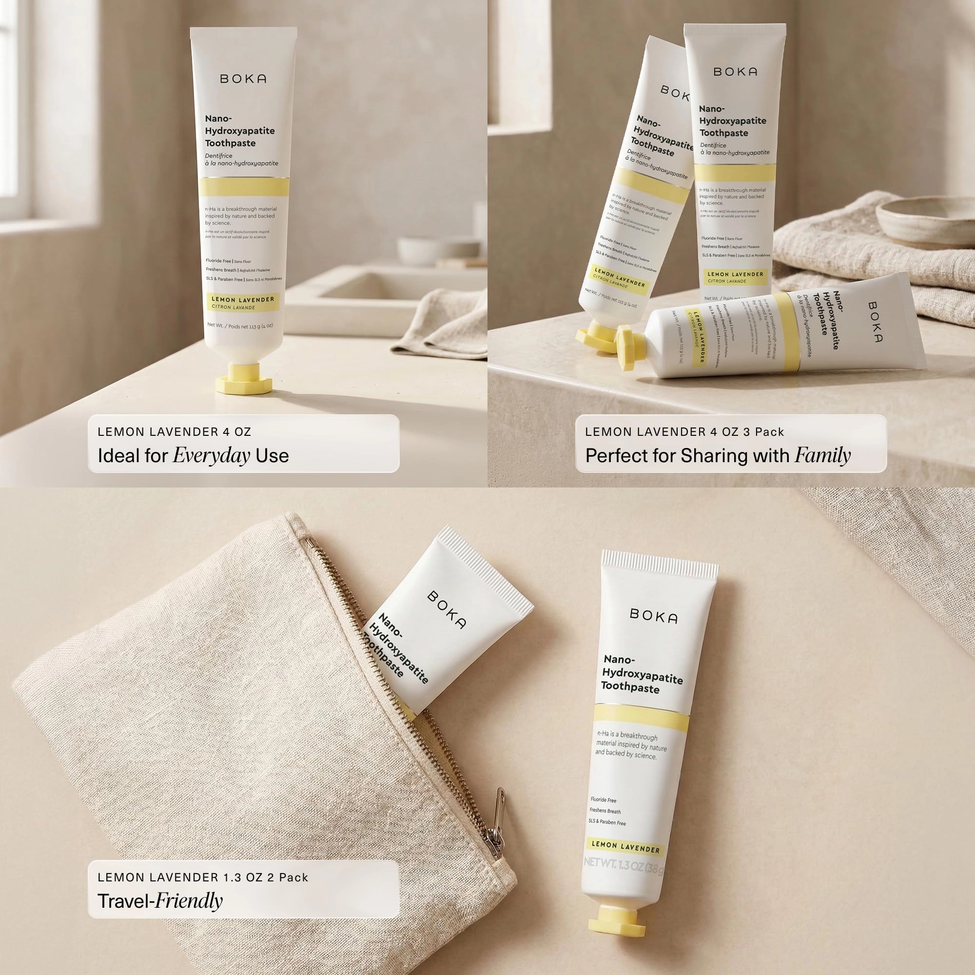 Nano Hydroxyapatite Lemon Lavender Toothpaste Adult 355.01 ml