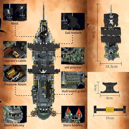 39107 The Flying Dutchman - 2434 pcs