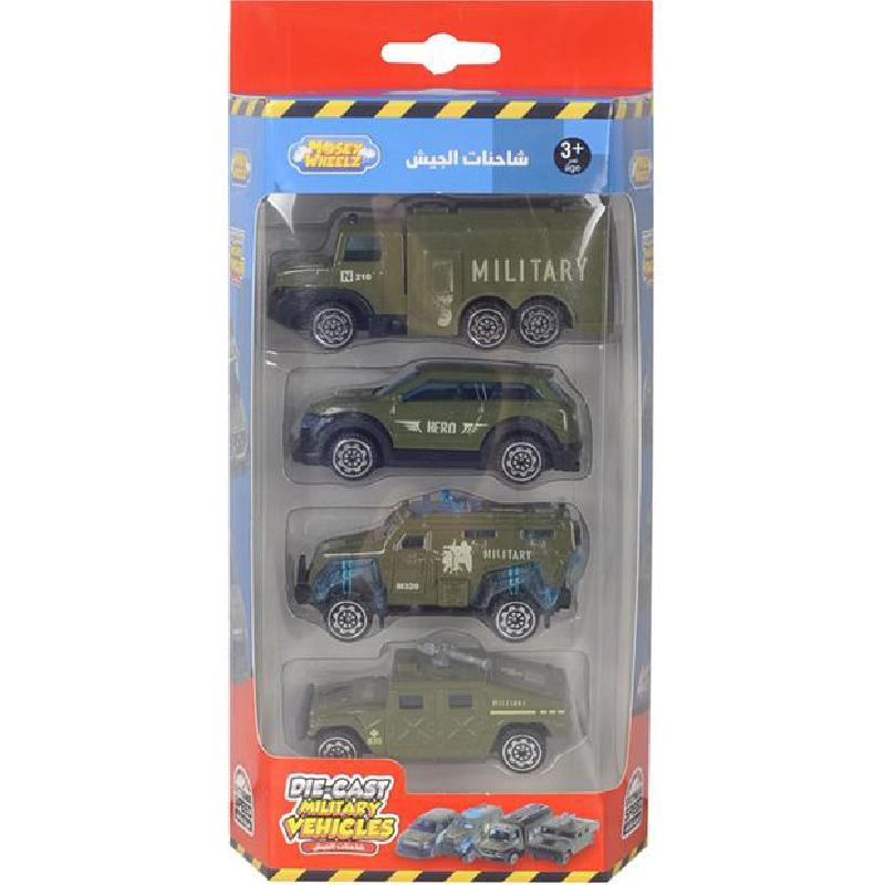 Mosey Wheelz City Action Military Vehicles