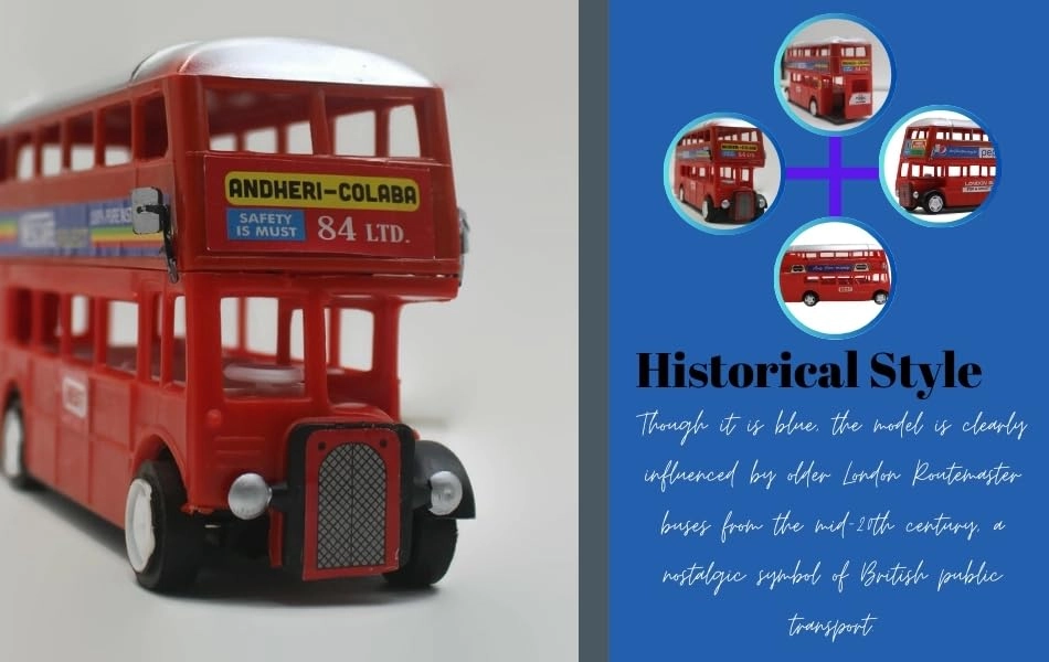 Double Decker Bus - 1 pcs