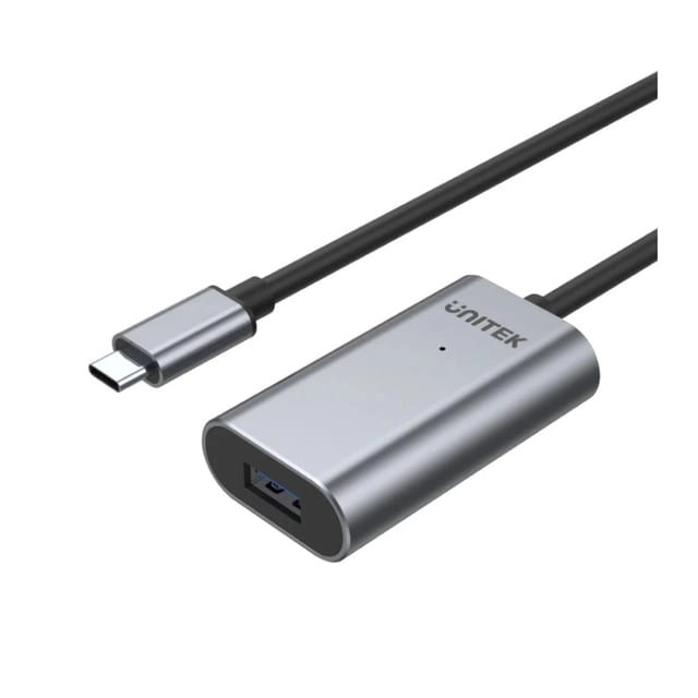 Active Extension Cable 5Gbps USB-A to USB-C 5m Aluminum Alloy