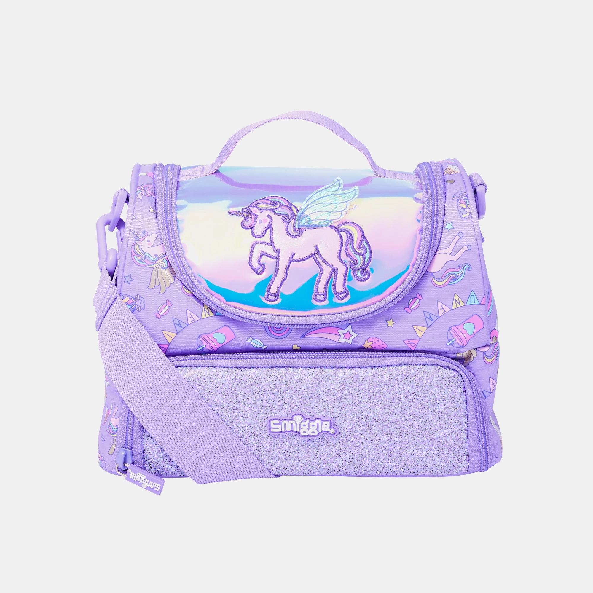 Smiggle Double Compartment Lunchbox - Fun Fair