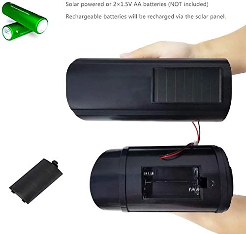 Solar Powered Bullet - Indoors & Outdoors