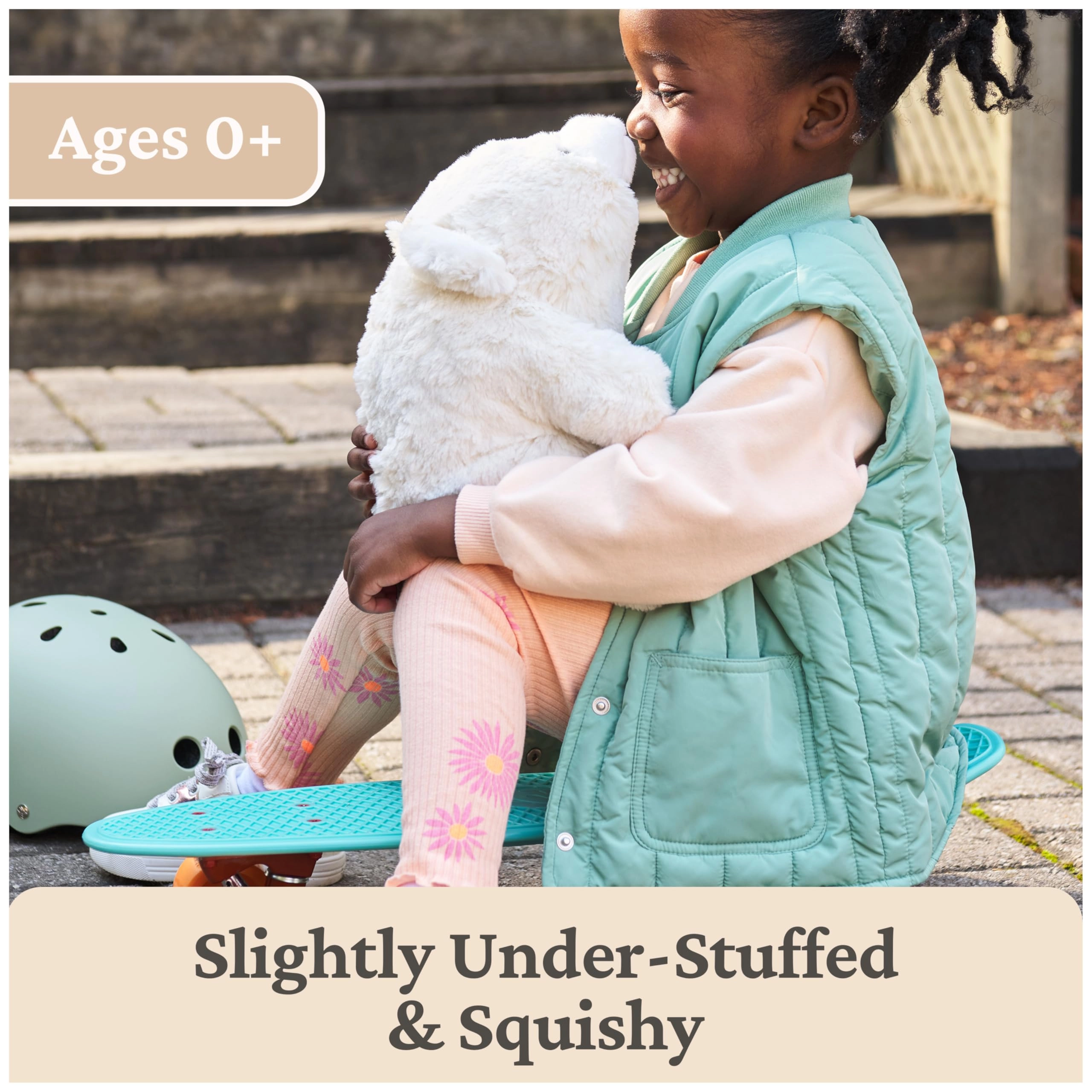 Snuffles Teddy Bear - 10” Gray