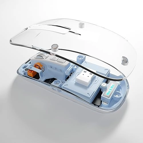 MXM-T901 Transparent Mouse - Wireless