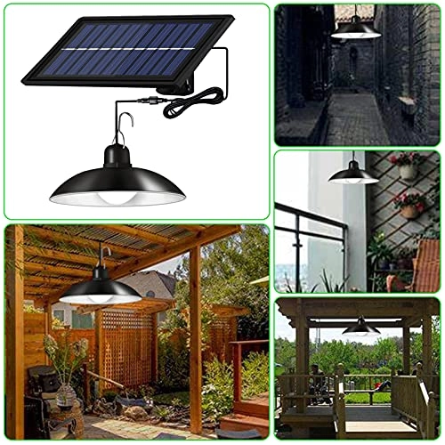 Solar Powered LEDs Ceiling Light - Warm white Dimmable